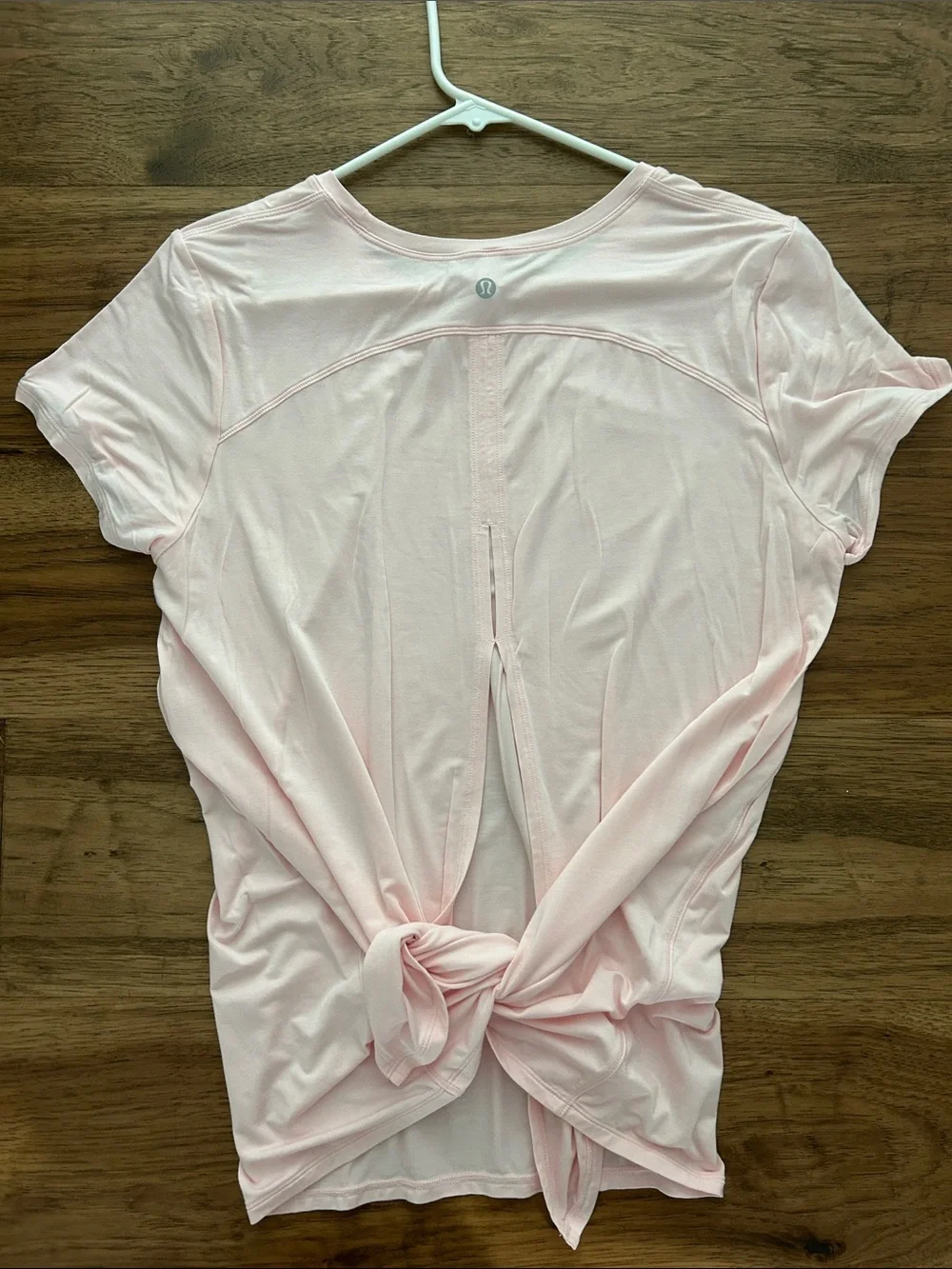 lululemon athletica Light Pink Short Sleeve Tee